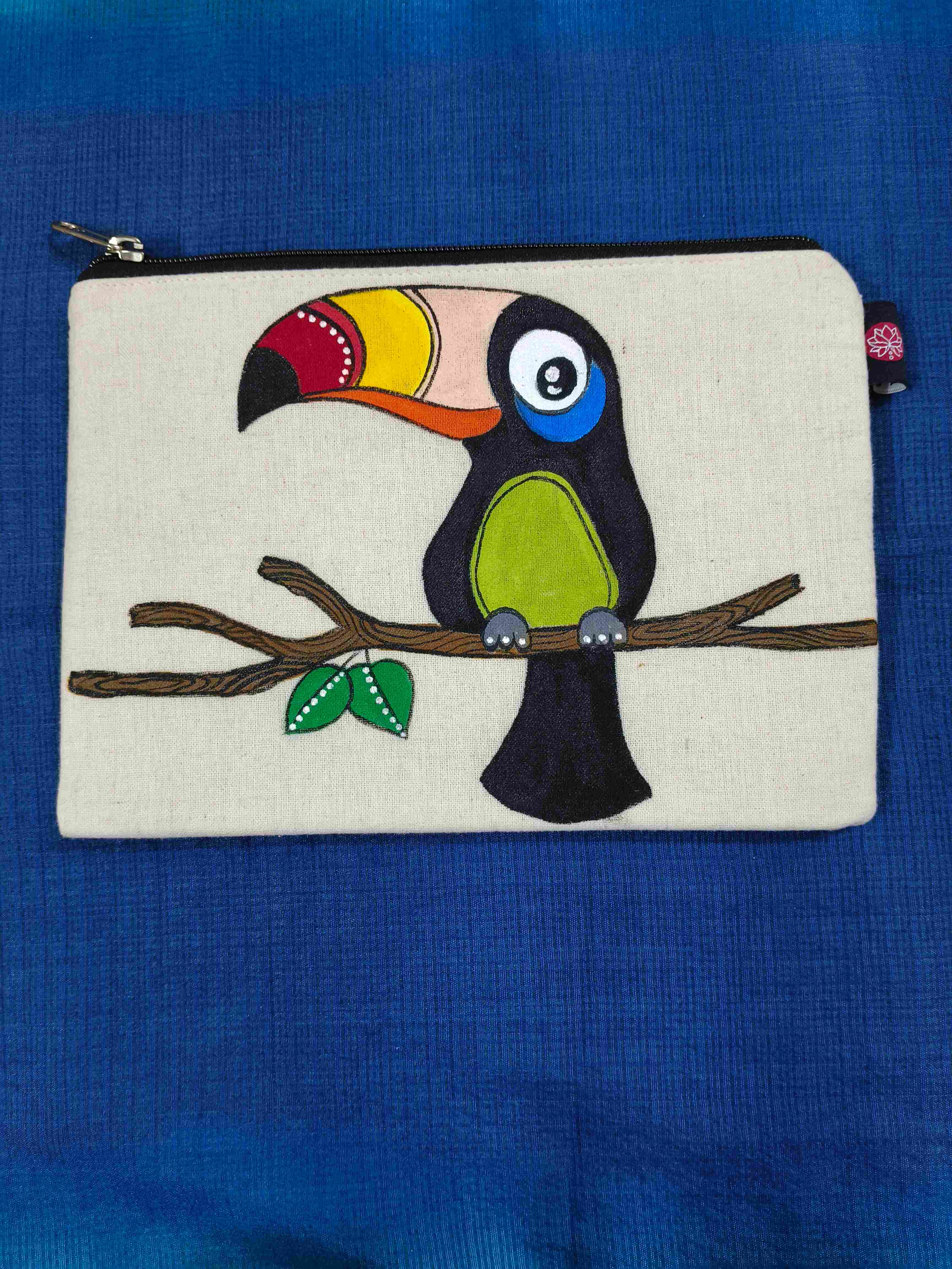 Handpainted Pouch
